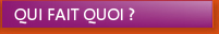 QUI FAIT QUOI ?