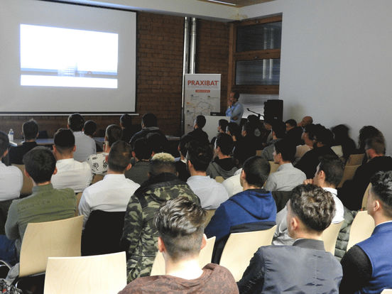 Pr�sentation des solutions gaz innovantes aux �l�ves du lyc�e Aragon