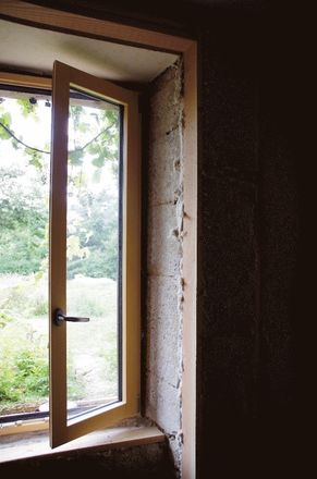 Nouvelle menuiserie, double vitrage bois aluminium